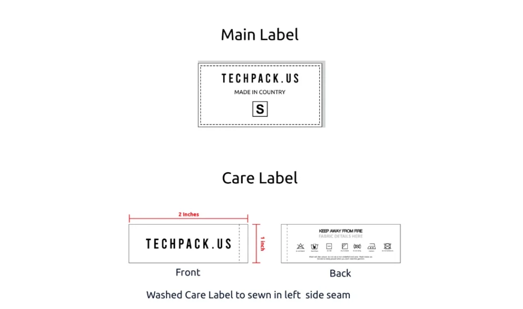 Labeling and Branding Information