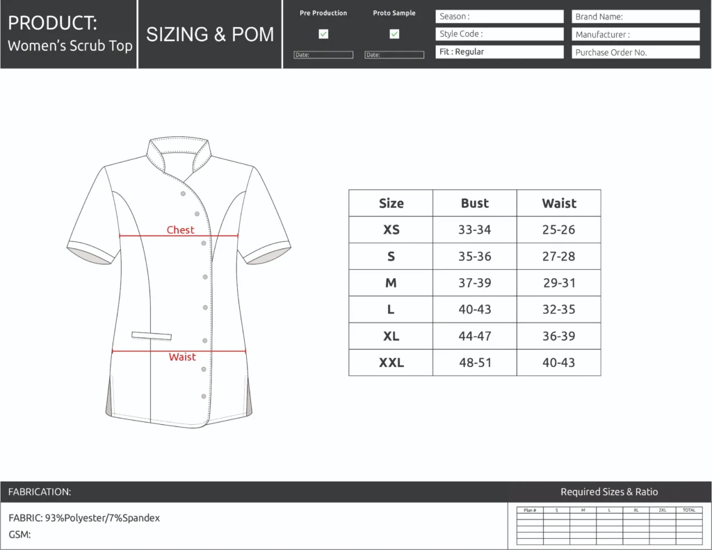 How to analyze Size and Fit Details