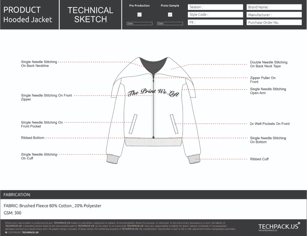 technical pack