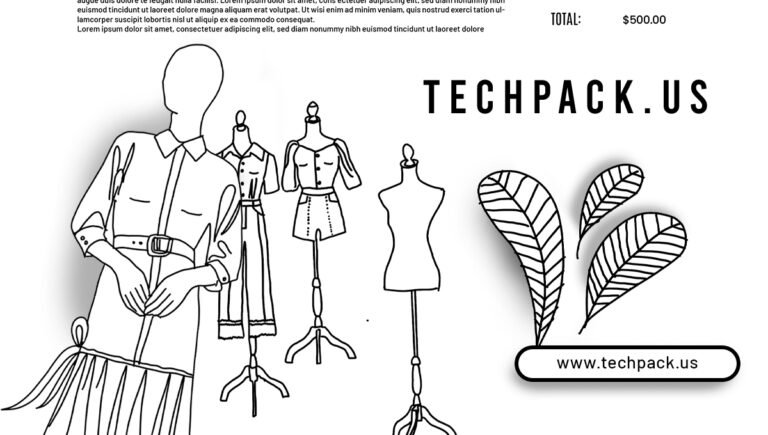Tech Pack for Garment